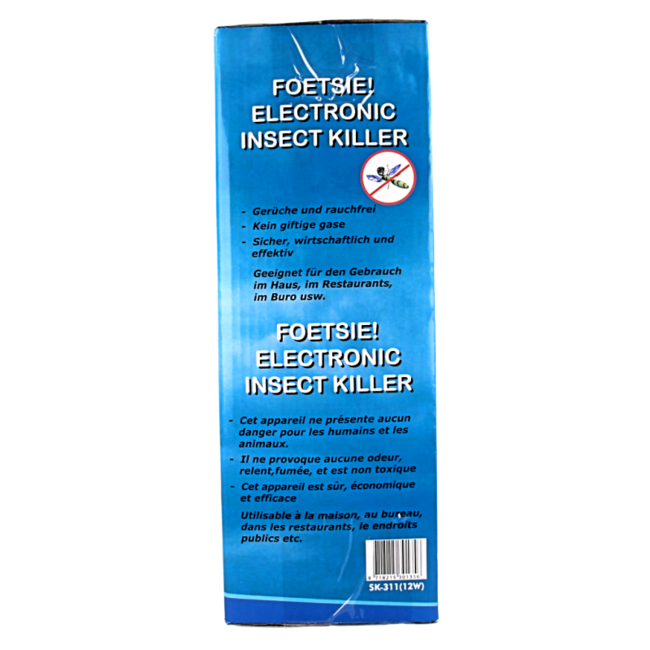 Lampe anti-insectes Foetsie 2200V 1 pièce