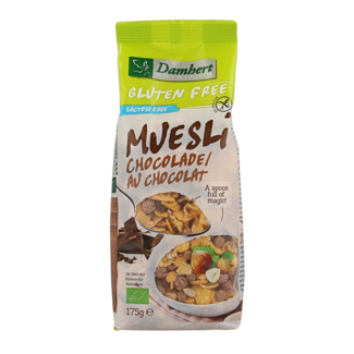 Damhert Damhert Muesli de chocolate sin gluten bio 175 g