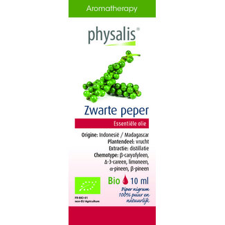 Physalis Physalis Pepe Nero Biologico 10 Millilitri
