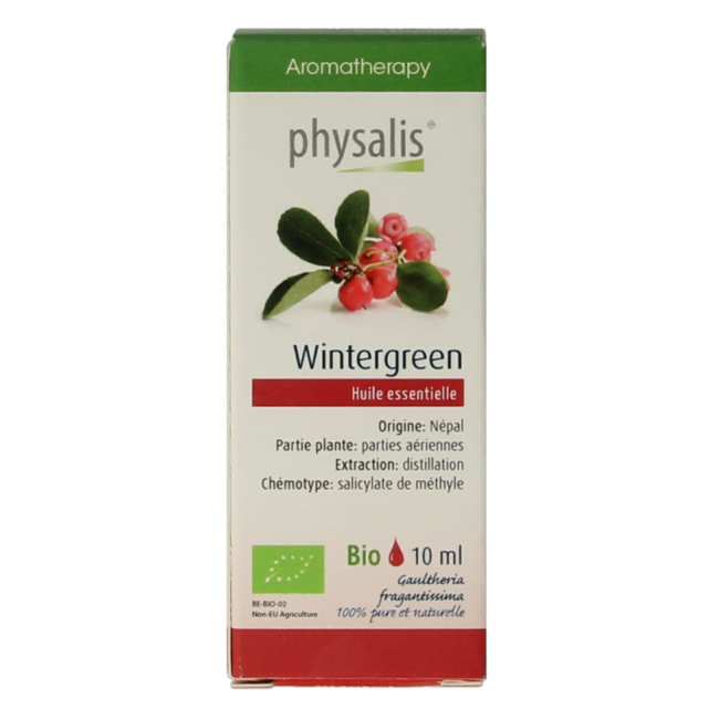 Physalis Wintergreen organic 10 Millilitres