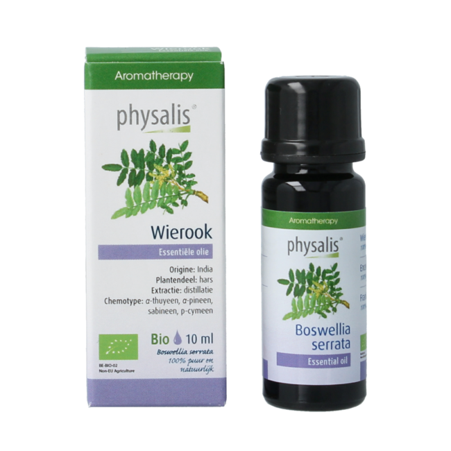 Physalis Organic Frankincense 10 Millilitres