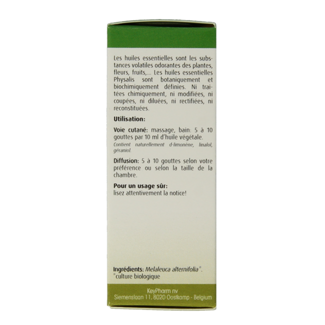 Physalis Tea tree bio 10 Milliliter