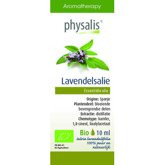 Physalis Physalis Lavanda salvia bio 10 mililitros
