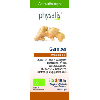 Physalis Physalis Jengibre bio 10 ml