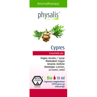Physalis Physalis Organic Cypress 10 Millilitres