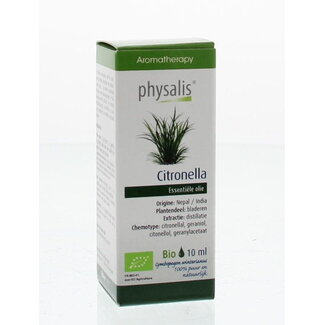 Physalis Physalis Citronella organic 10 Millilitres