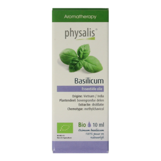 Physalis Physalis Organic Basil 10 Millilitres