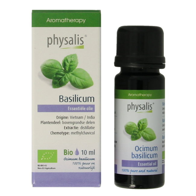 Physalis Organic Basil 10 Millilitres