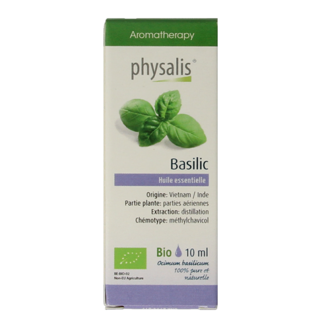 Physalis Organic Basil 10 Millilitres