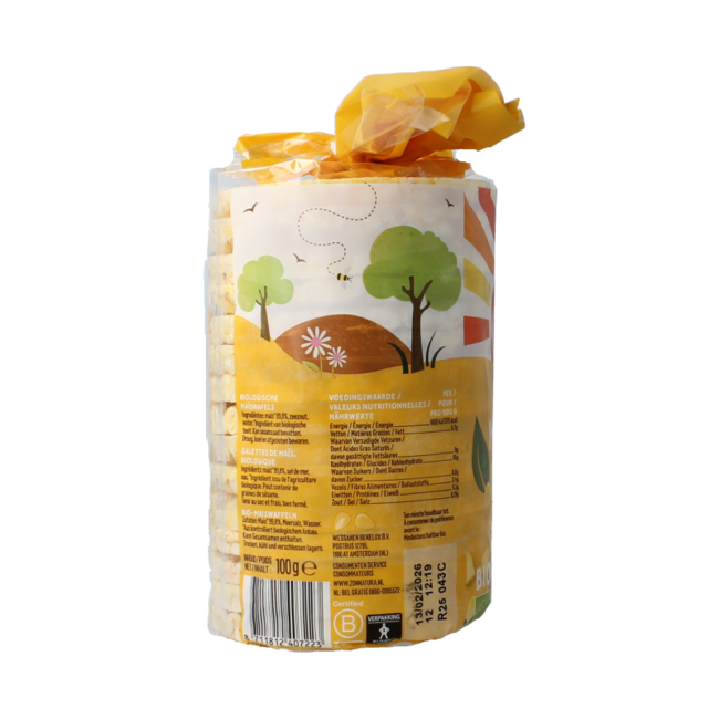 Galettes de maïs bio 100 g