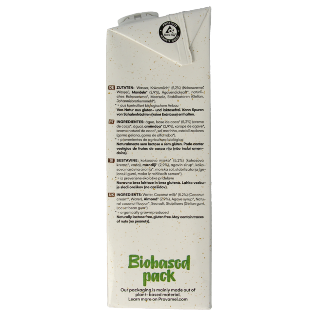 Organic Coconut Almond Drink 1 Litre