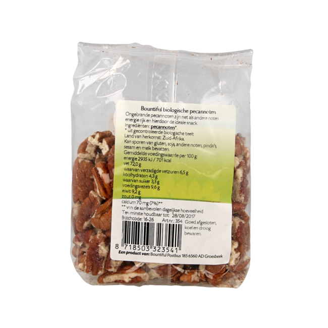Nueces de pecán bio 150 Gramos