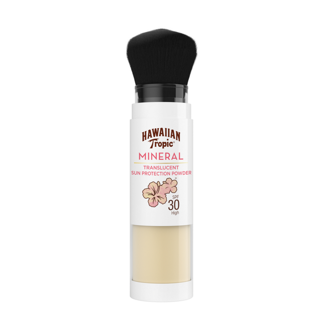 Hawaiian Tropic Mineral Powder Brush SPF30 4.3g
