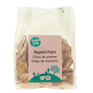 TerraSana TerraSana Chips de manzana bio 100 Gramos