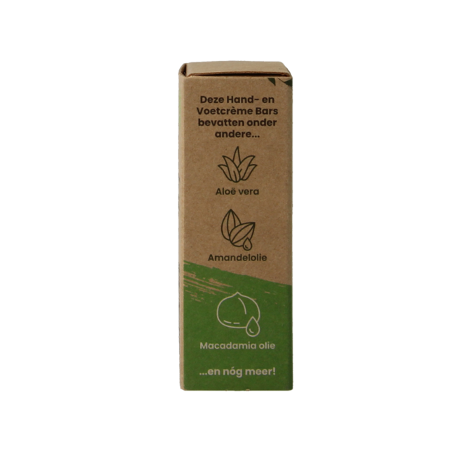Happysoaps Hand & voetcreme bar aloe vera 40 Gram