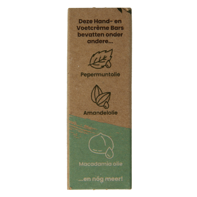Happysoaps Hand- & Fußcreme-Bar Absolute Mint 40 Gramm