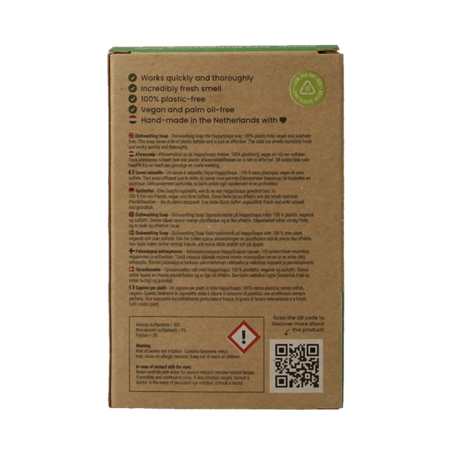 Savon Vaisselle HappySoaps 1 Unité