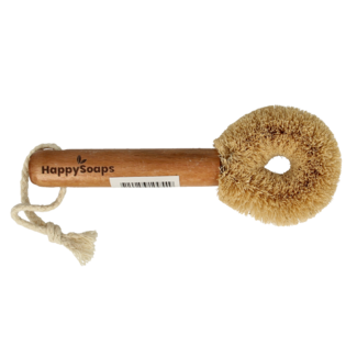 Happysoaps Spazzola per Piatti Happysoaps in Cocco, 1 Pezzo