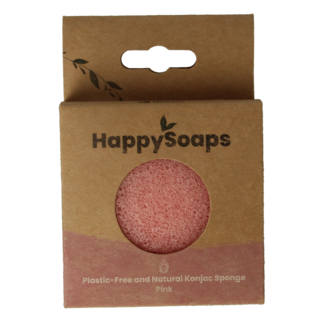 Happysoaps Happysoaps Konjac spons gevoelige huid 1 Stuks