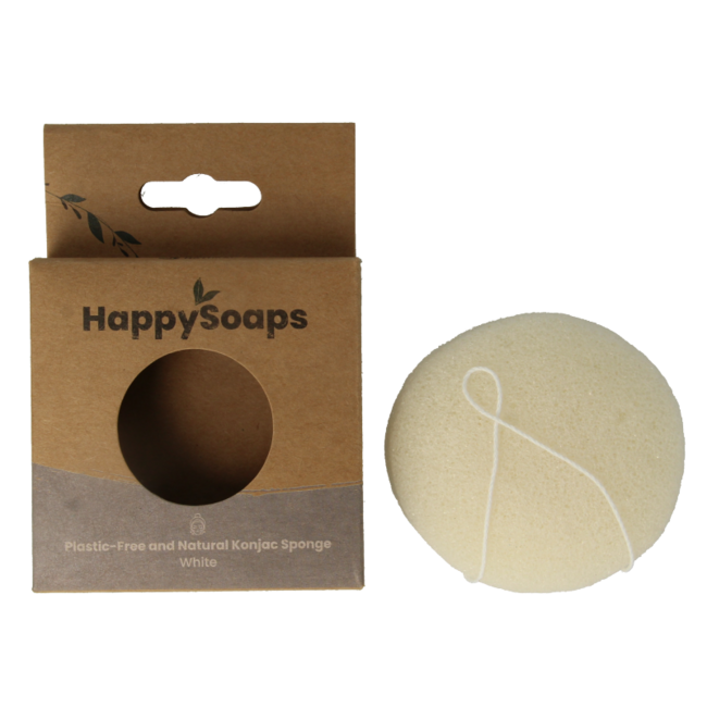 Esponja Konjac Happysoaps para todo tipo de piel, 1 unidad