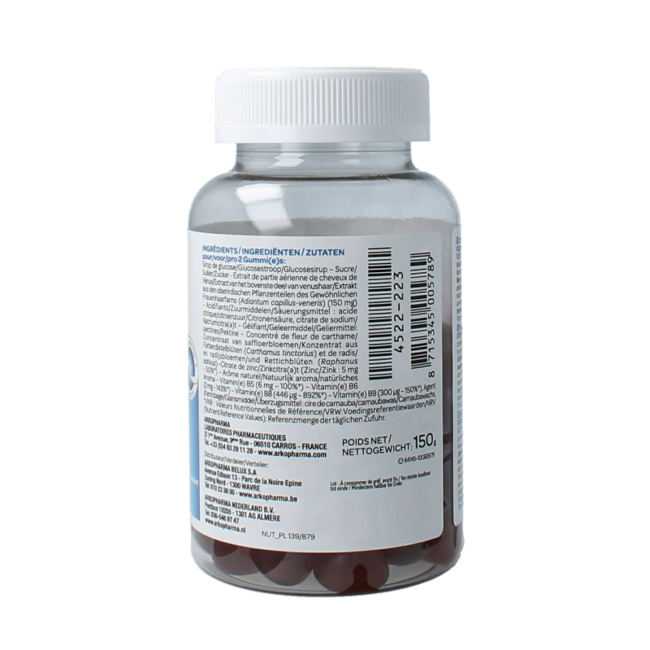 Forcapil Tegen haaruitval 60 Gummies