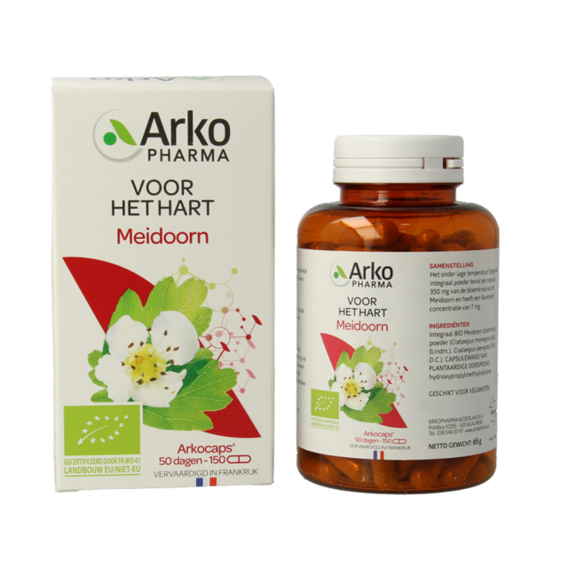 Arkocaps Hawthorn Organic 150 Capsules