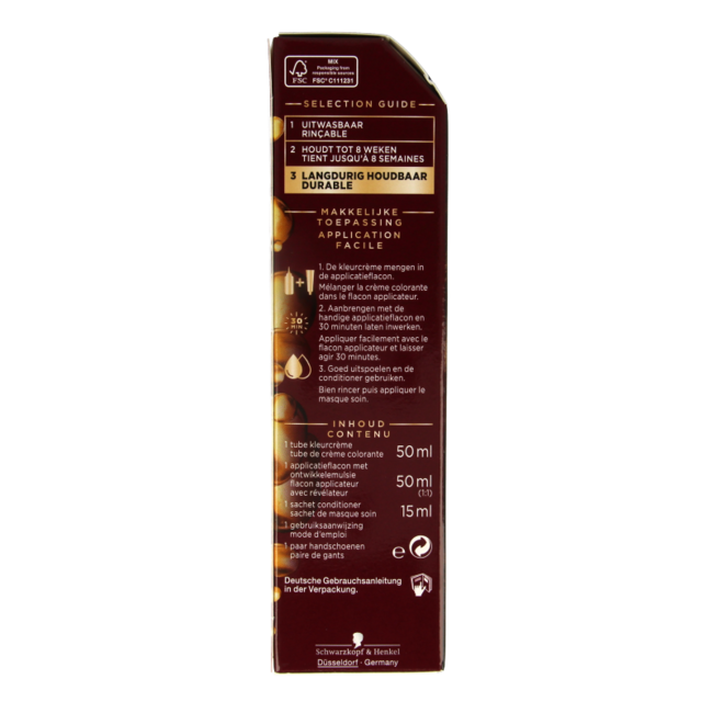 Tinta per Capelli Poly Palette 700 Marrone Tartufo 1 Set