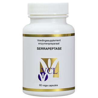 Vital Cell Life Vital Cell Life Serrapeptase 60 Vegetarische capsules
