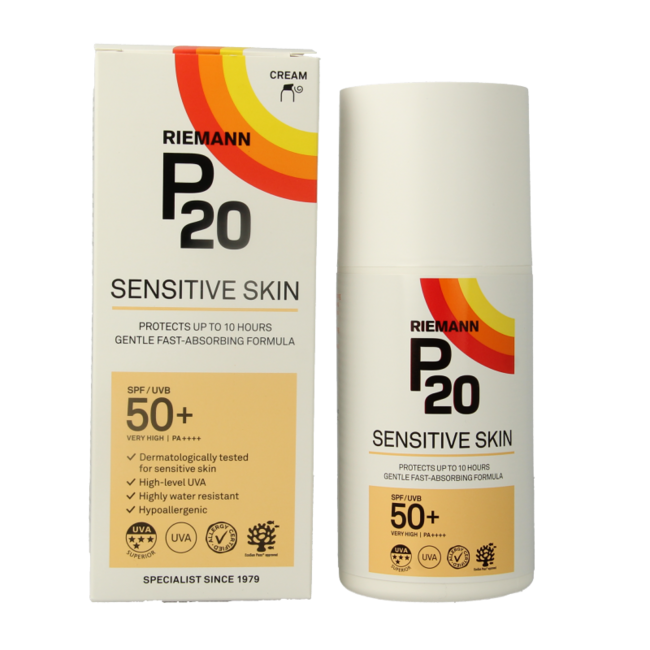 P20 Sensitive lotion SPF50+ 200 Millilitres