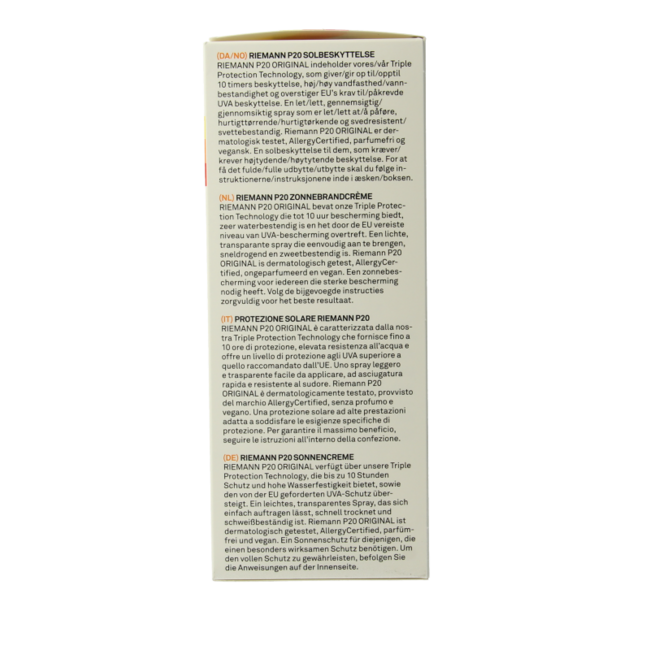 P20 Original spray SPF30 175 ml