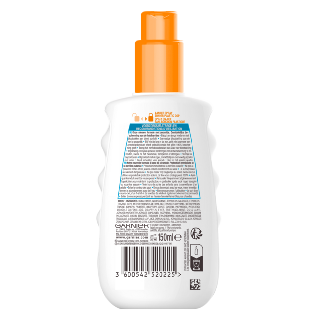 Ambre Solaire Kids spray SPF50+ 150 ml