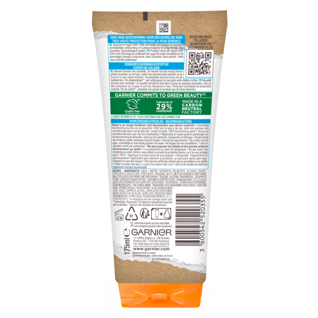 Lait Ambre Solaire Sensitive SPF50+ 175 ml