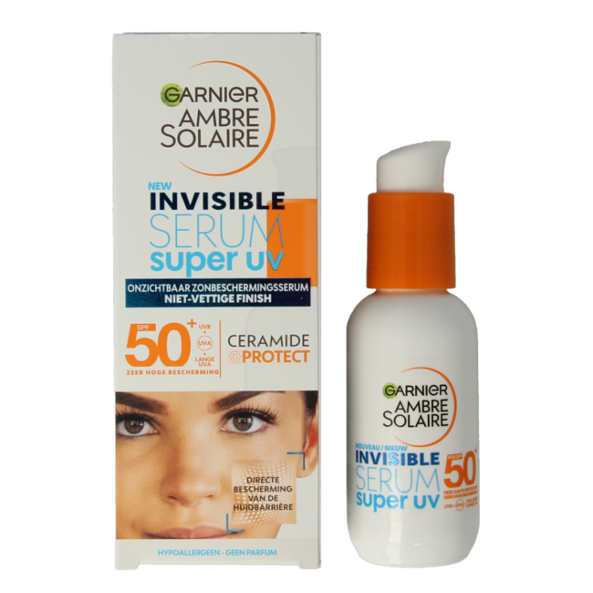 Siero Viso Sensibile Ambre Solaire SPF50+ 30 Millilitri