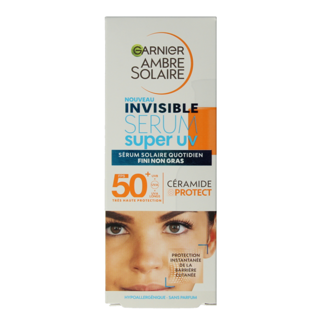 Siero Viso Sensibile Ambre Solaire SPF50+ 30 Millilitri