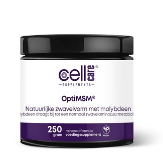 CellCare CellCare MSM met molybdeen 250 Gram