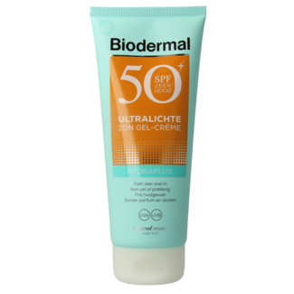 Biodermal Biodermal Gel Cream ultra-light SPF50+ 200 Millilitres