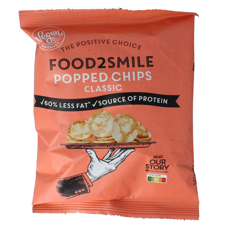 Food2Smile Patatine Soffiate Classiche Food2Smile 25 Grammi