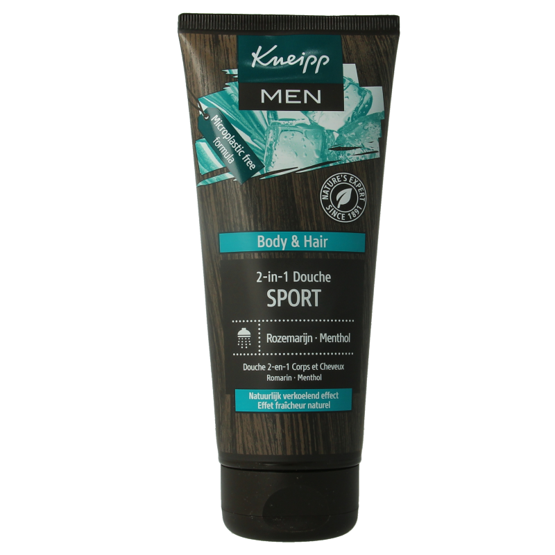 Kneipp Men body & hair 2-in-1 douche sport 200 mililitros