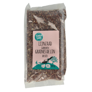 TerraSana TerraSana Organic Broken Flaxseed 200 Gram