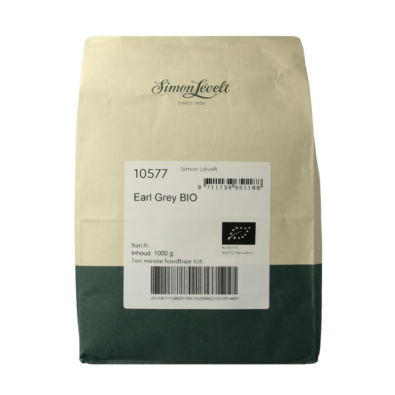 Simon Levelt Earl Grey Biologico 1 Chilogrammo