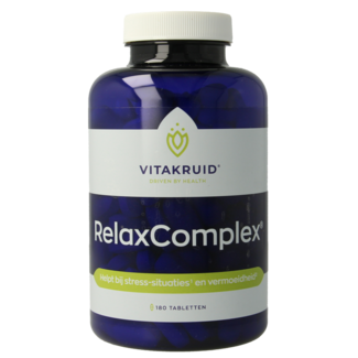 Vitakruid Vitakruid RelaxComplex i.a. Magnesium Taurate & Vitamin D3 180 Tablets