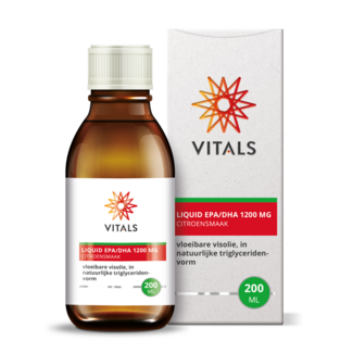 Vitals EPA/DHA líquido 1200mg 200 mililitros