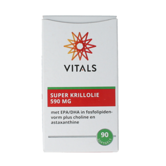 Vitals Vitals Super krillolie 590mg 90 cápsulas blandas