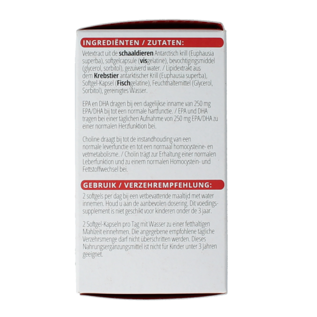 Vitals Super olej z kryla 590 mg, 90 kapsułek softgel