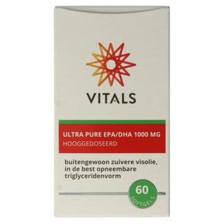 Vitals Vitals EPA/DHA Ultra pure 1000mg 60 cápsulas blandas