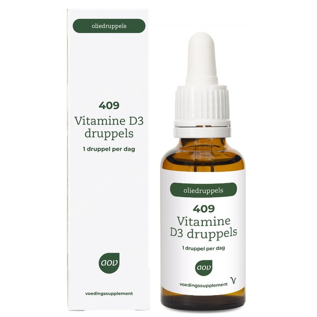 409 Vitamin D3 Drops 25mcg 15 Millilitres
