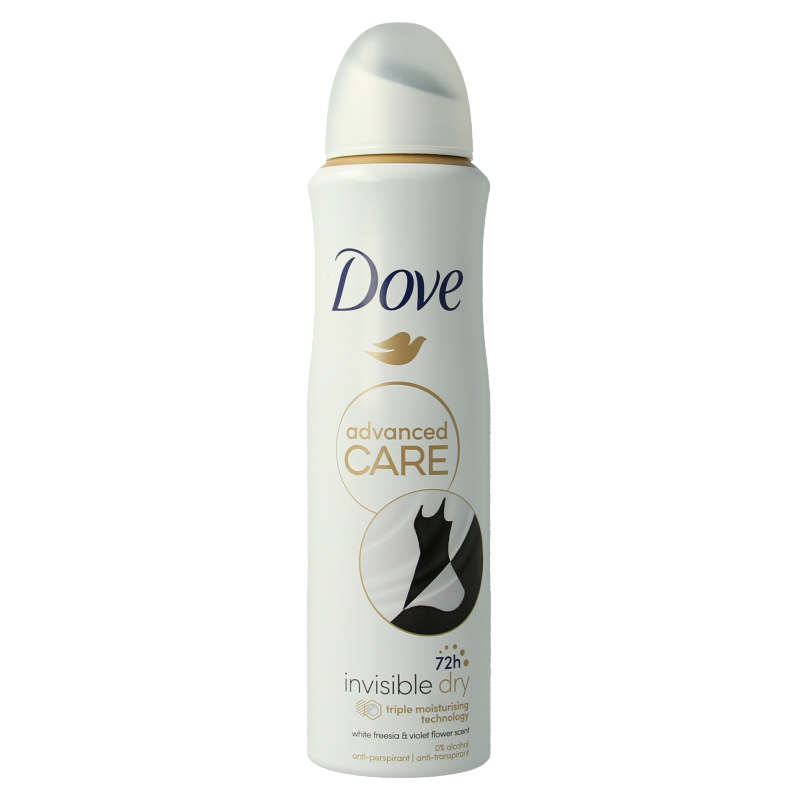 Dove Desodorante en spray Dove Invisible Dry 150 mililitros