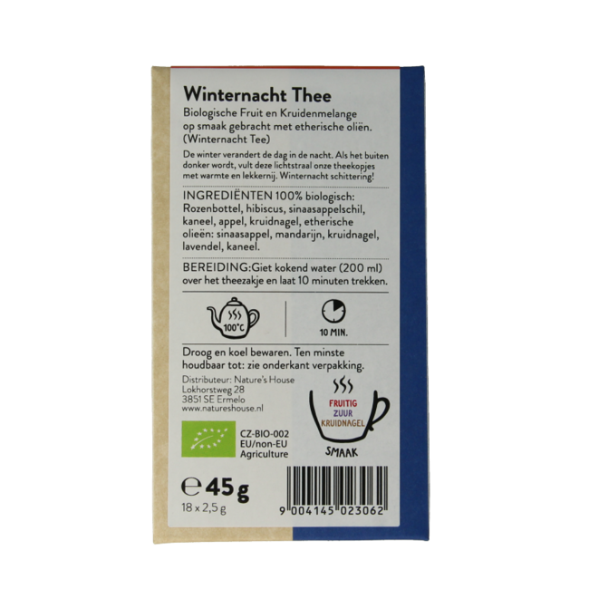 Herbata Sonnentor Winternacht bio, 18 torebek