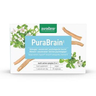Purasana Purasana Purabrain 30 cápsulas vegetarianas