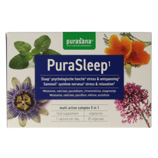 Purasana Purasana Purasleep 30 cápsulas vegetarianas